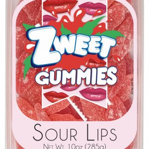 ZWEET SOUR GUMMY LIPS  6 / 10 Oz